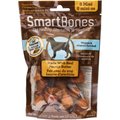 SmartBones Peanut Butter Mini Bones Dog Treats, 8 count