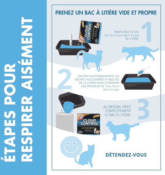 Show full view: Arm & Hammer Litter Clump & Seal Cloud Control Clumping Clay Cat Litter, 12.7-kg box slide 9 of 9