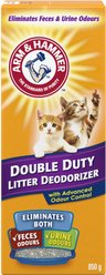 Arm & Hammer Litter Double Duty Advanced Odour Control Cat Litter Deodorizer, 850-g box