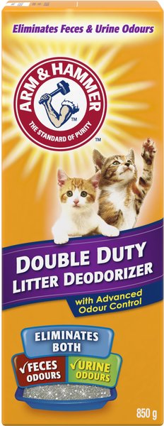 Arm & Hammer Litter Double Duty Advanced Odour Control Cat Litter Deodorizer, 850-g bottle slide 1 of 2