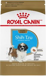 Royal Canin Breed Health Nutrition Shih Tzu Puppy Dry Dog Food, 1.135-kg bag