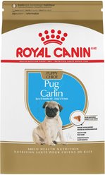 Royal Canin Breed Health Nutrition Pug Puppy Dry Dog Food, 1.135-kg bag
