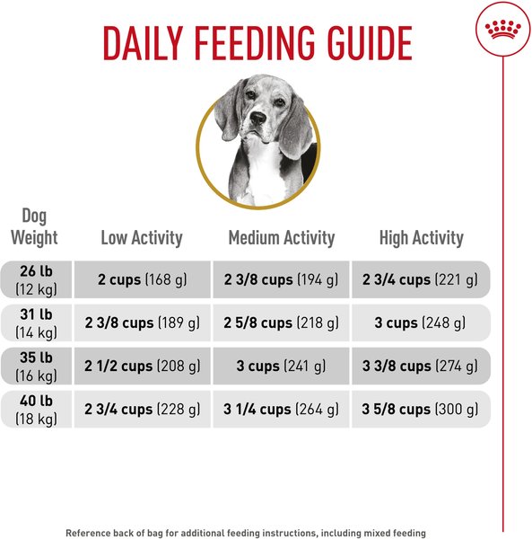 Show full view: Royal Canin Breed Health Nutrition Beagle Adult Dry Dog Food, 2.724-kg bag slide 6 of 8