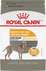 Royal Canin Canine Care Nutrition Large Sensitive Skin Care Dry Dog Food, 13.62-kg bag