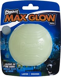 Chuckit! Max Glow Ball Dog Toy, Large