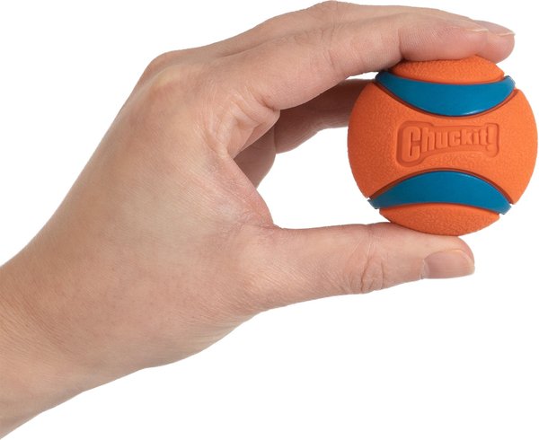 Show full view: Chuckit! Ultra Rubber Ball Tough Dog Toy, 2 count, Small slide 3 of 6