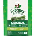 Greenies Original Teenie Adult Natural Dental Dog Treats, 170-g pouch