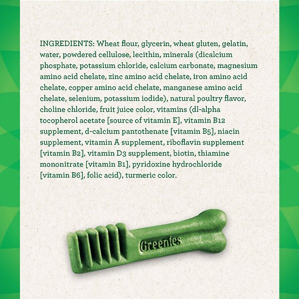 Show full view: Greenies Original Regular Adult Dental Dog Treats, 72 count slide 6 of 12