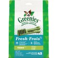 Greenies Fresh Teenie Adult Natural Dental Dog Treats, 43 count