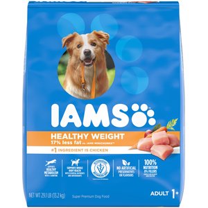 Iams Proactive Health Healthy Weight with Real Chicken Dry Dog Food, 13.2-kg bag