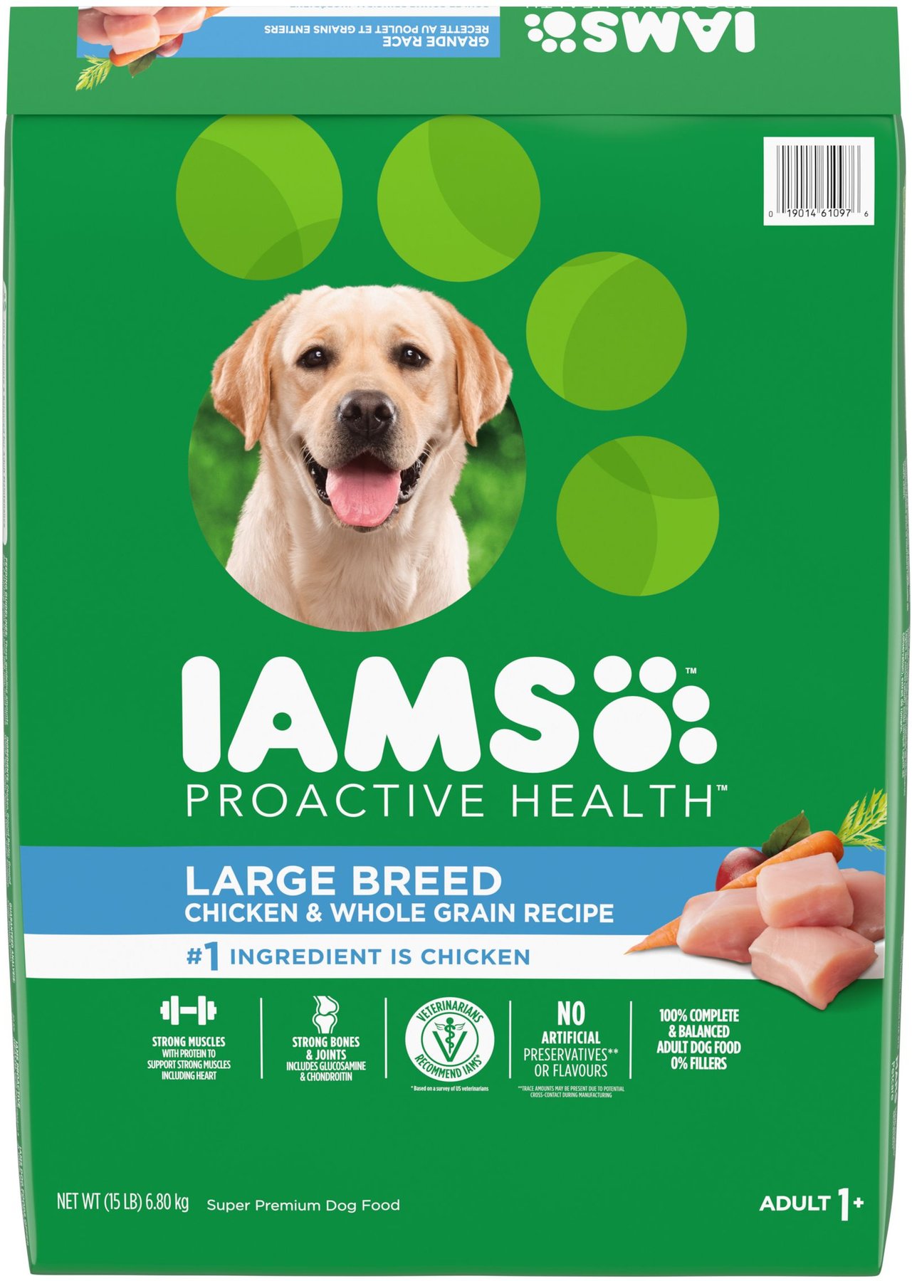 Iams proactive health large breed adult 2025 dry dog food