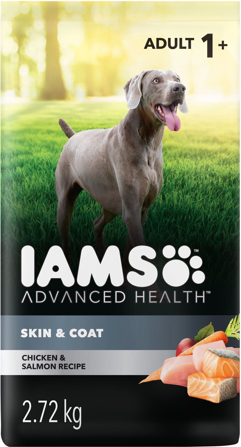 IAMS Advanced Health Skin Coat Chicken Salmon Adult Dry Dog