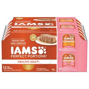 Iams perfect hotsell portions chicken pate