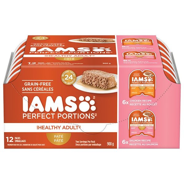 Iams chicken pate cat clearance food