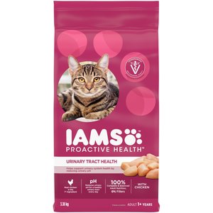 Iams Proactive Health Urinary Tract Care with Chicken Dry Cat Food, 3.18-kg bag