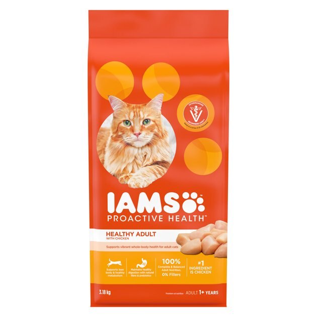 IAMS Proactive Health Healthy Adult Chicken Dry Cat Food 3.18 kg