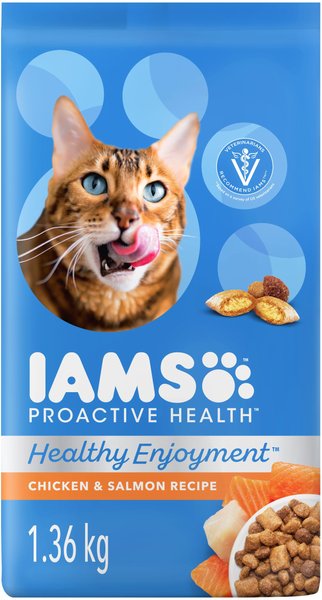 IAMS Proactive Health Healthy Enjoyment Adult Chicken Salmon Dry