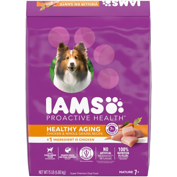 IAMS Proactive Health Lamb Rice Adult Dry Dog Food 6.8 kg bag Chewy Canada