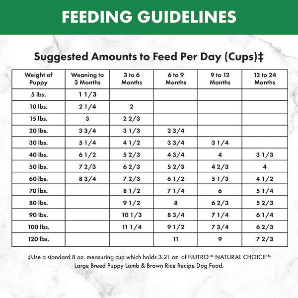 Show full view: Nutro Natural Choice Large Breed Puppy Lamb & Brown Rice Recipe Dry Dog Food, 13.6-kg bag slide 3 of 8
