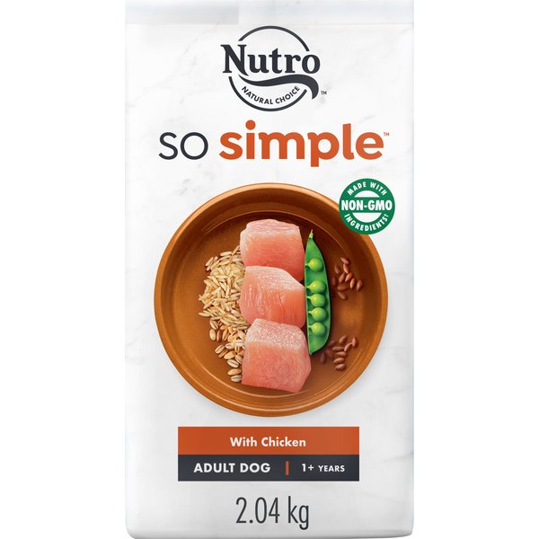 NUTRO So Simple Beef Adult Dry Dog Food 1.81 kg bag Chewy Canada