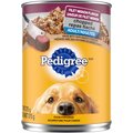 Pedigree Chopped Filet Mignon Flavour Adult Wet Dog Food, 375-g can, case of 12