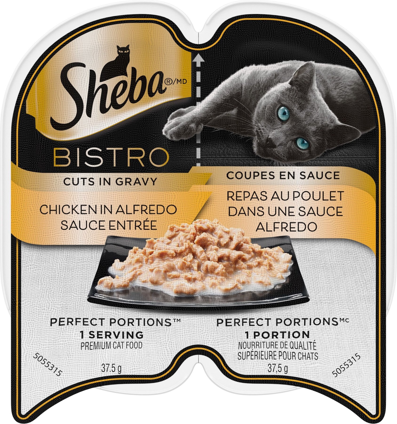 SHEBA Bistro Perfect Portions Adult Grain Free Chicken in Alfredo