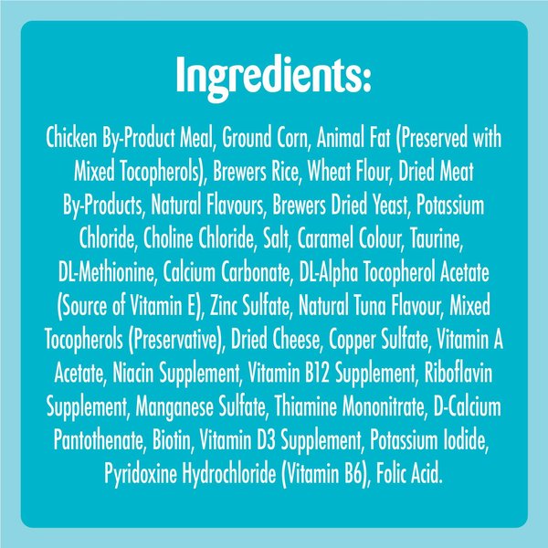 Show full view: Temptations Tempting Tuna Flavour Crunchy Cat Treats, 454-g tub slide 3 of 6