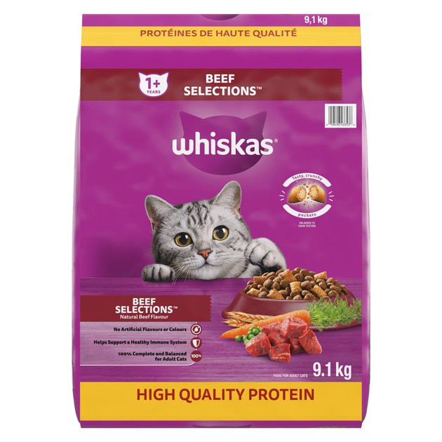 Whiskas dry cat outlet food ingredients