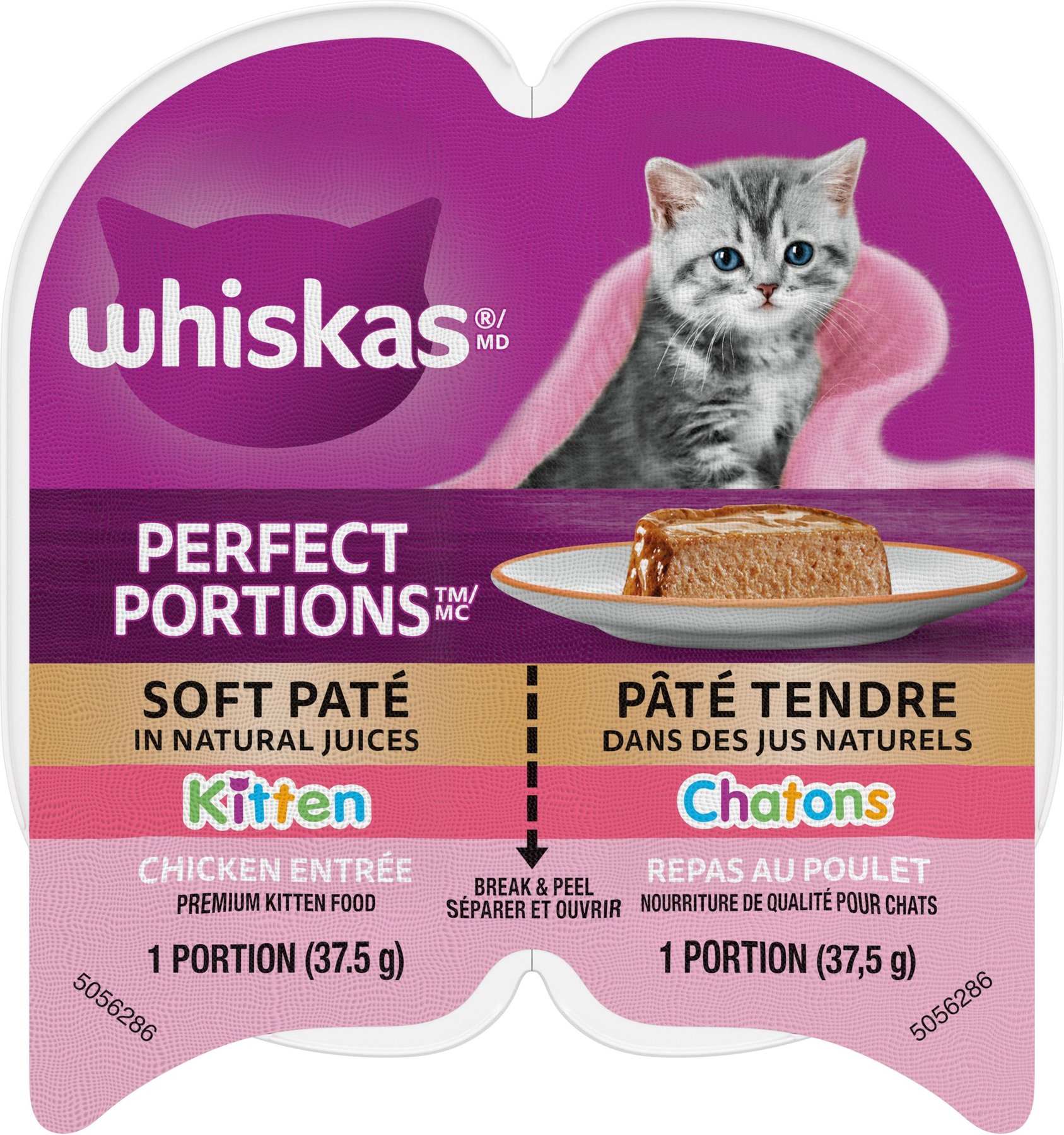 Whiskas kitten food 2025 how much to feed