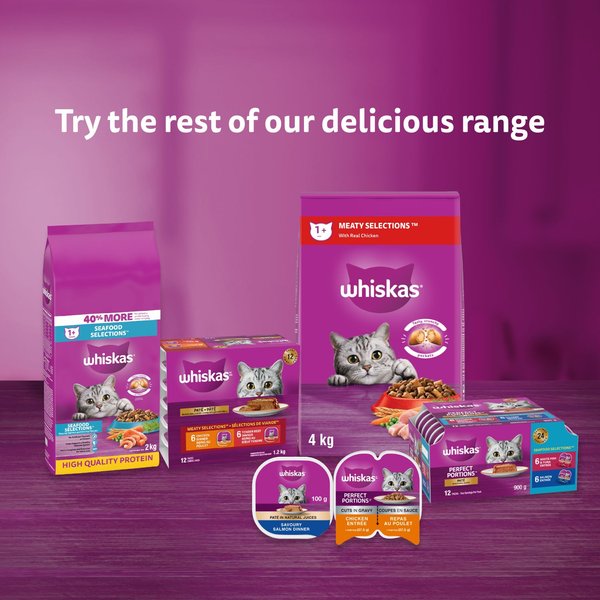 Whiskas seafood selections dry cat clearance food