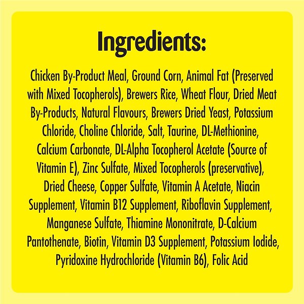 Show full view: Temptations Tasty Chicken Soft & Crunchy Cat Treats, 180-g pouch slide 3 of 6