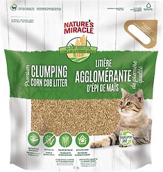Nature's Miracle Premium Corn Cob Cat Litter, 8.1-kg bag