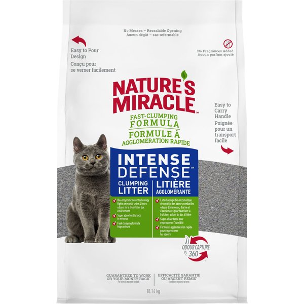 Corn Cob Litter Nature's Miracle Cat Litter 40 Lbs Cat