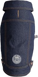 GF Pet Elasto-Fit Denim Dog & Cat Jacket, Large