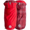 Show in main carousel: GF Pet Elasto-Fit Reversible Dog & Cat Raincoat, Red/Plaid, Large slide 1 of 9