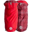 Show in main carousel: GF Pet Elasto-Fit Reversible Dog & Cat Raincoat, Red/Plaid, XXX-Large slide 1 of 9