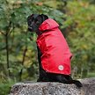Show in main carousel: GF Pet Elasto-Fit Reversible Dog & Cat Raincoat, Red/Plaid, XXX-Large slide 7 of 9