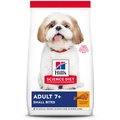 Hill's Science Diet Adult 7+ Small Bites Chicken Meal, Barley & Rice Recipe Dry Dog Food, 2.26-kg bag