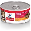Show in main carousel: Hill's Science Diet Adult Light Liver & Chicken Entree Canned Cat Food, 156-g can, case of 24 slide 1 of 10