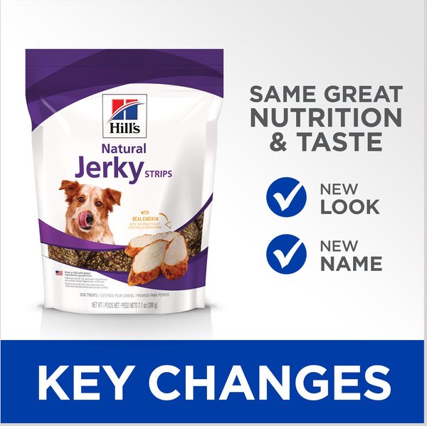 Show full view: Hill's Science Diet Natural Jerky Strips with Real Chicken Dog Treats, 200-g bag slide 3 of 8