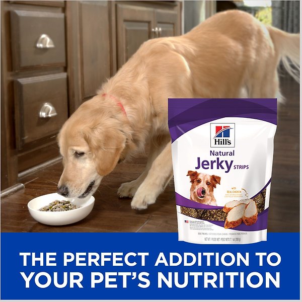 Show full view: Hill's Science Diet Natural Jerky Strips with Real Chicken Dog Treats, 200-g bag slide 5 of 8