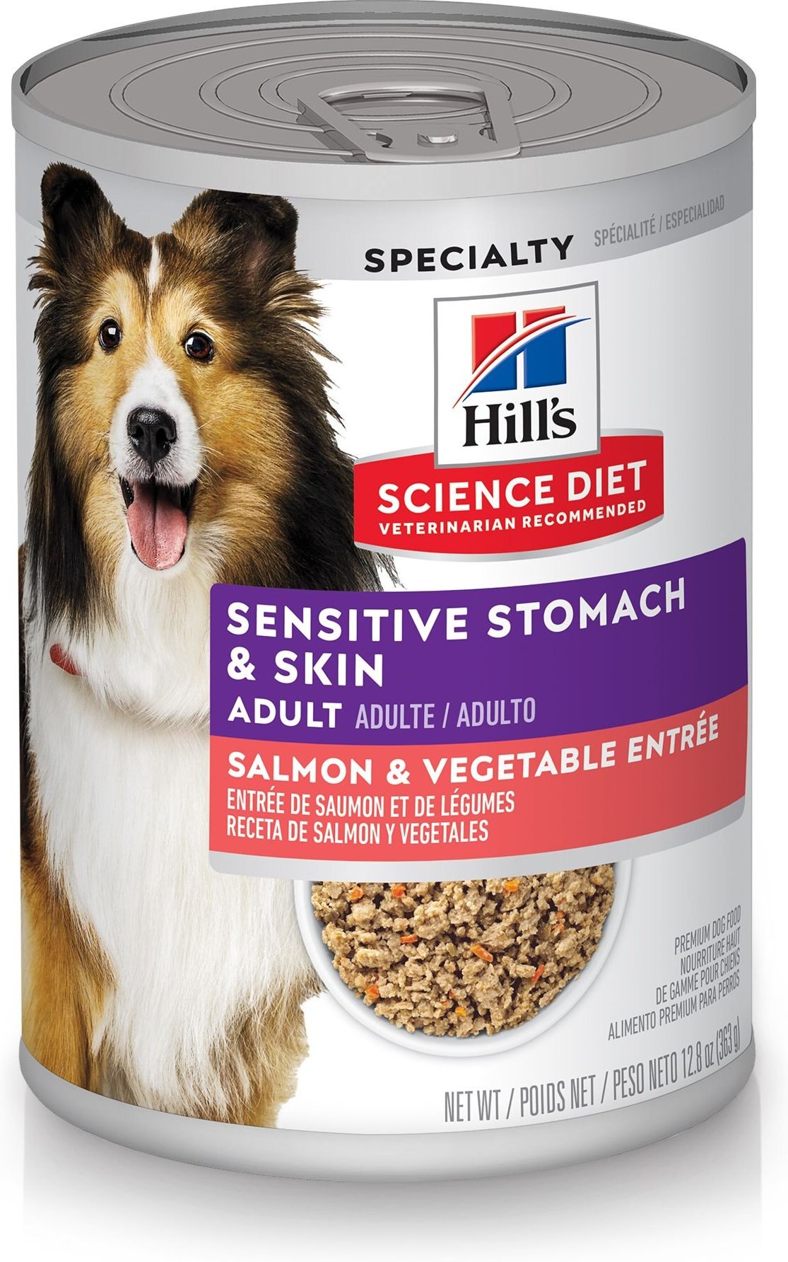 Hills dd dog outlet food salmon