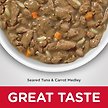 Show in main carousel: Hill's Science Diet Adult Healthy Cuisine Seared Tuna & Carrot Medley Canned Cat Food, 79-g, case of 24 slide 4 of 9
