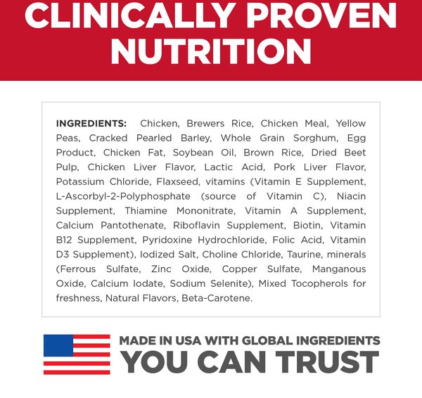 Show full view: Hill's Science Diet Adult Sensitive Stomach & Sensitive Skin Small & Mini Chicken Recipe Dry Dog Food, 6.80-kg bag slide 6 of 12