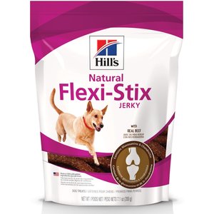 Hill's Science Diet Natural Flexi-Stix Beef Jerky Dog Treats, 200-g bag
