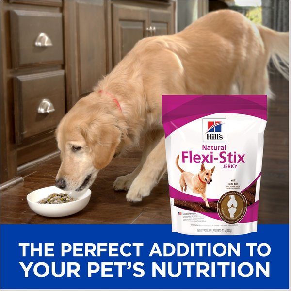 Show full view: Hill's Science Diet Natural Flexi-Stix Beef Jerky Dog Treats, 200-g bag slide 4 of 7
