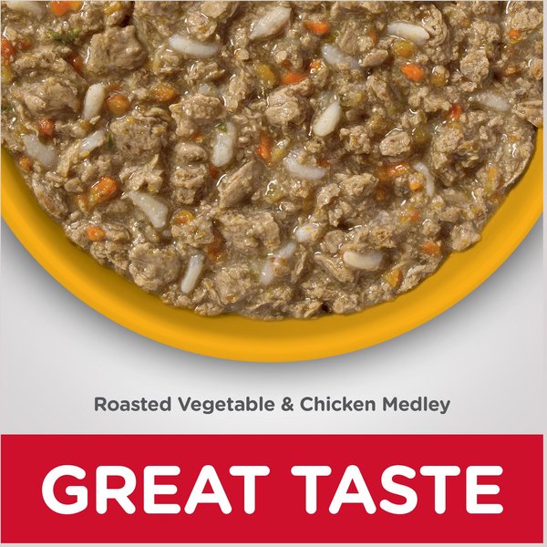 Show full view: Hill's Science Diet Adult Perfect Weight Roasted Vegetable & Chicken Medley Canned Cat Food, 82-g, case of 24 slide 3 of 9