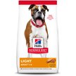 Show in main carousel: Hill's Science Diet Adult Light with Chicken Meal & Barley Dry Dog Food, 13.6-kg bag slide 1 of 9