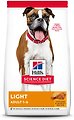 Hill's Science Diet Adult Light with Chicken Meal & Barley Dry Dog Food, 13.6-kg bag