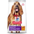 Hill's Science Diet Adult Sensitive Stomach & Sensitive Skin Large Breed Dry Dog Food, Chicken Recipe, 13.6-kg bag
